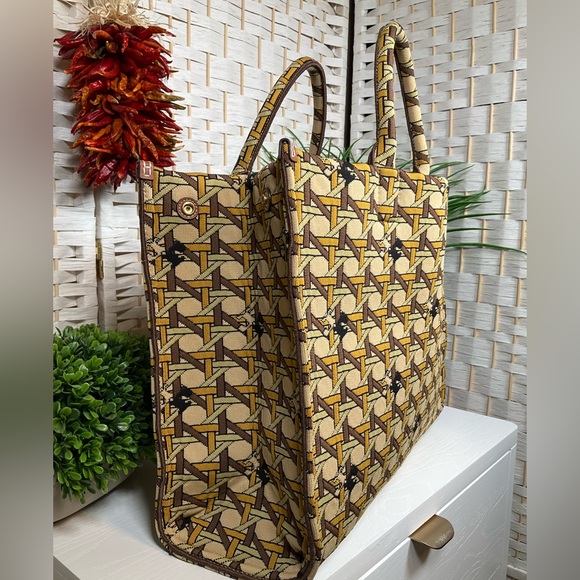 Tory Burch Ella Circular Knit Tote
Color: Tan Basketweave - Picture 9 of 13